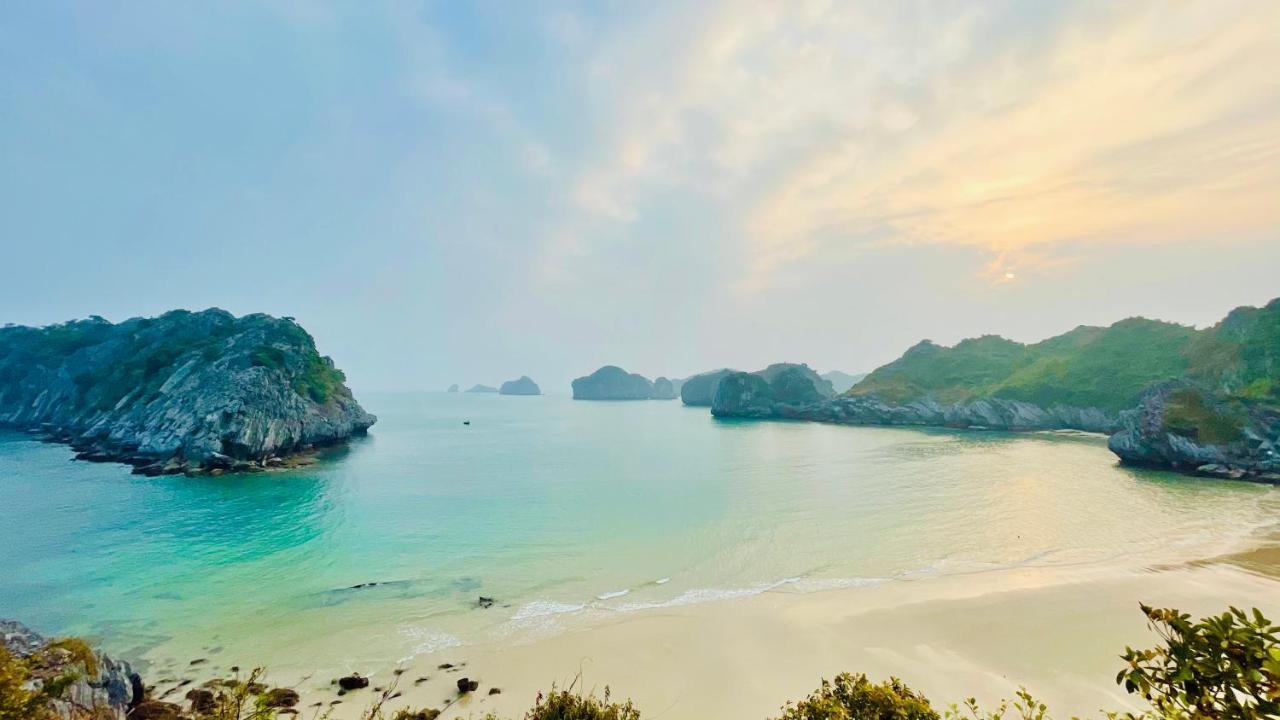 Sea Pearl Cat Ba Hotel Dong Khe Sau Eksteriør bilde