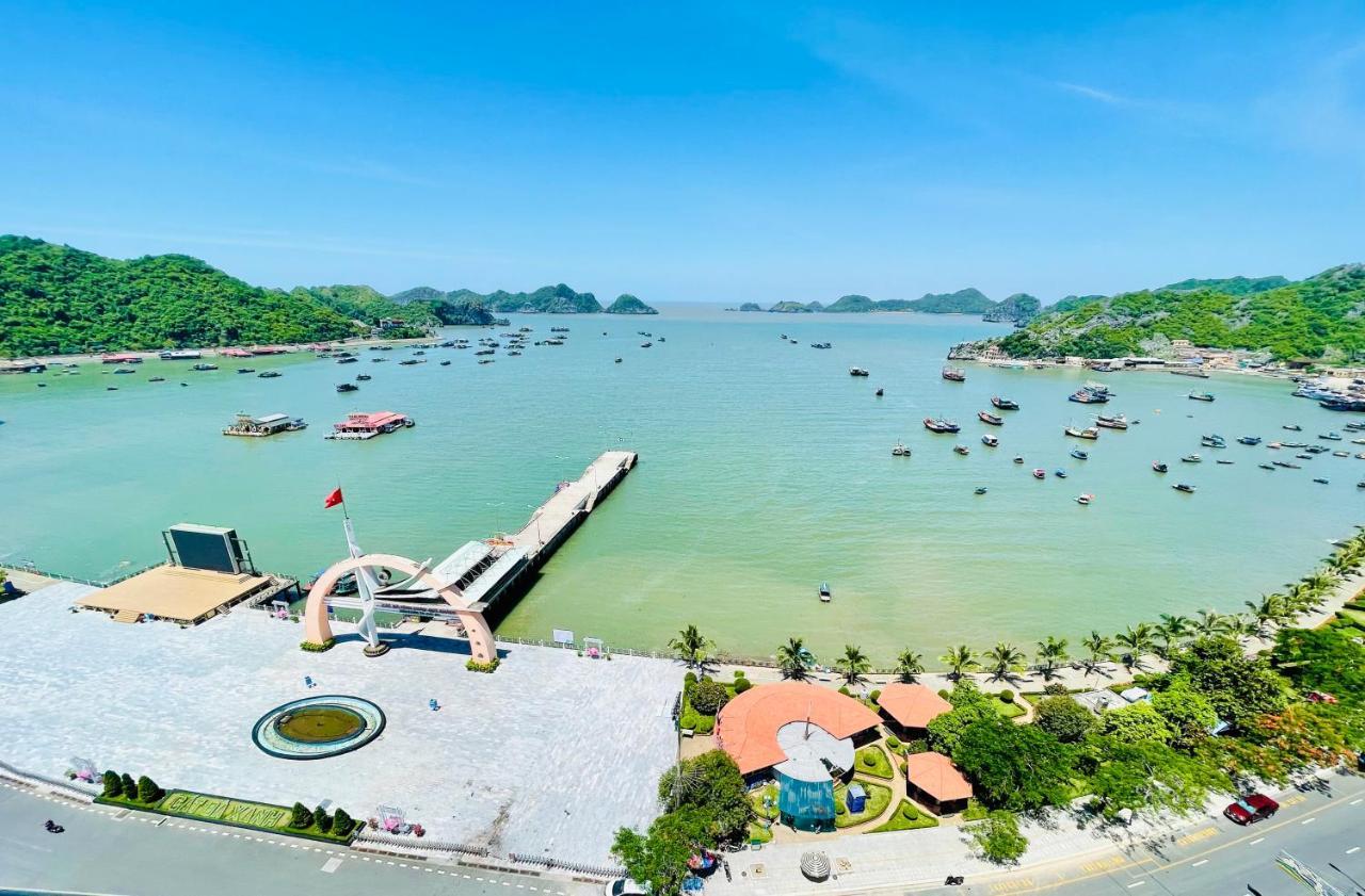 Sea Pearl Cat Ba Hotel Dong Khe Sau Eksteriør bilde