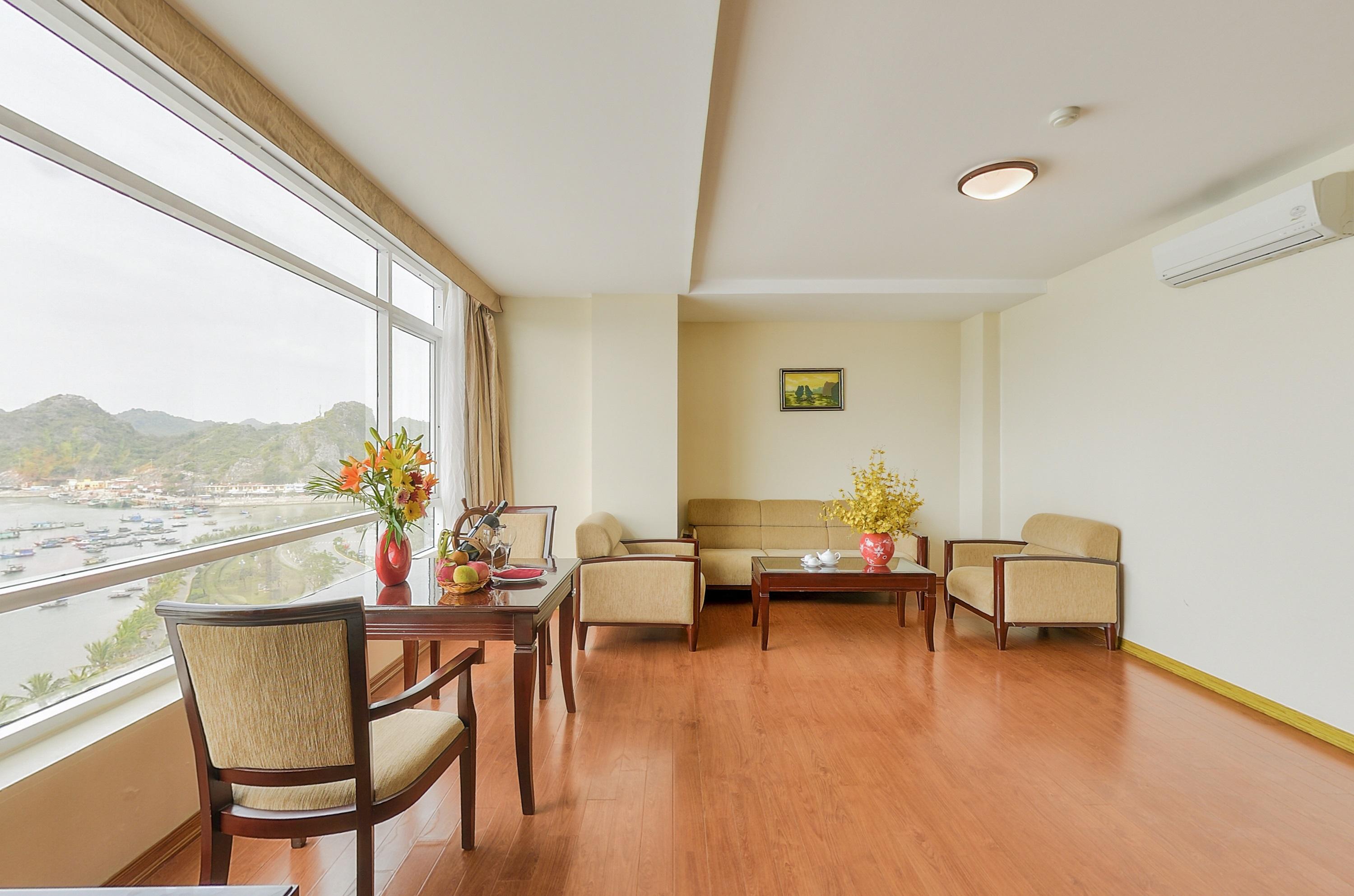 Sea Pearl Cat Ba Hotel Dong Khe Sau Eksteriør bilde
