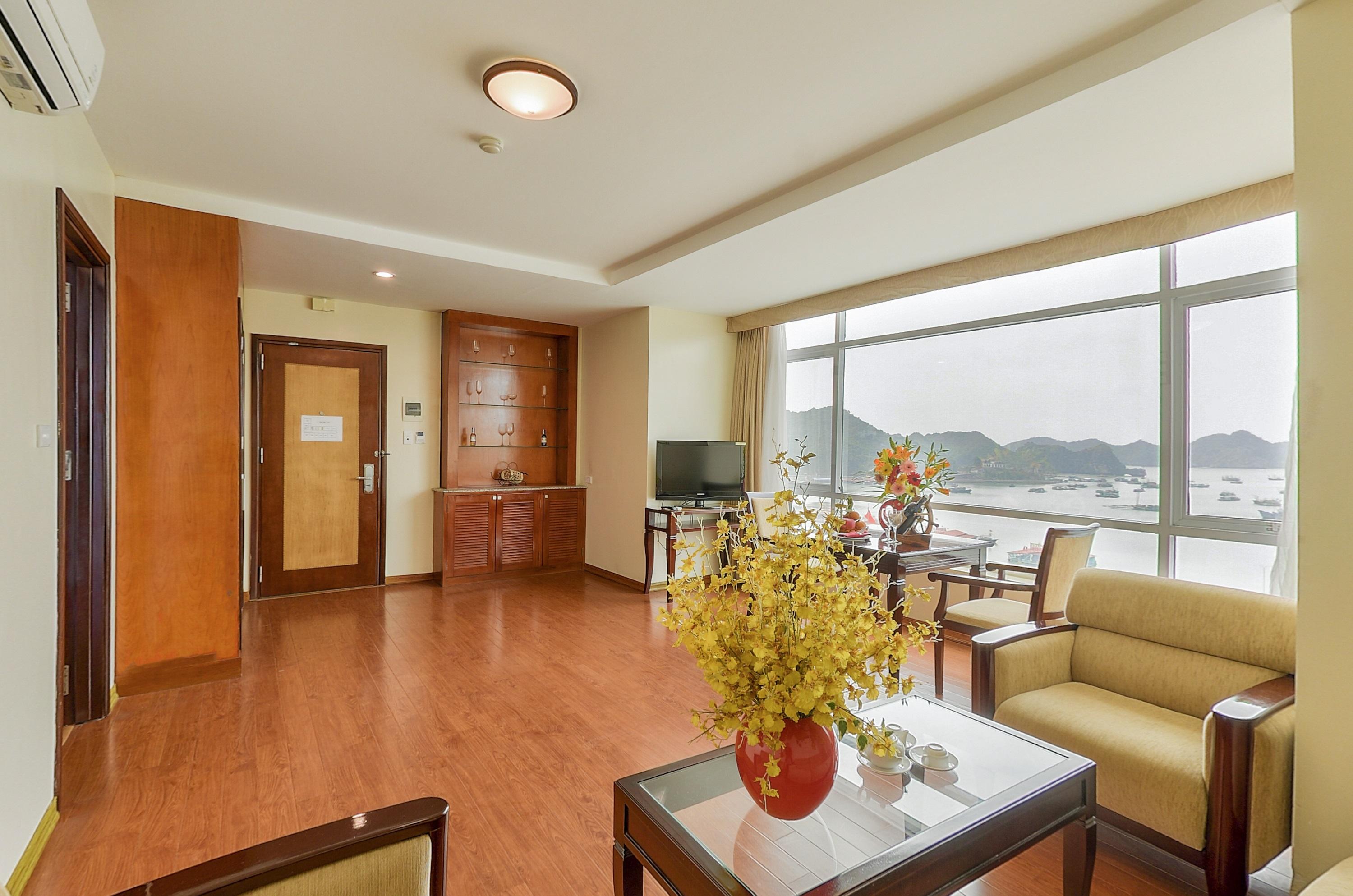 Sea Pearl Cat Ba Hotel Dong Khe Sau Eksteriør bilde